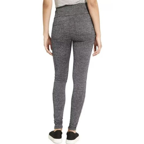 Athleta Herringbone Metro Legging Tight Yoga Fitness Pant - Gray - Picture 1 of 8